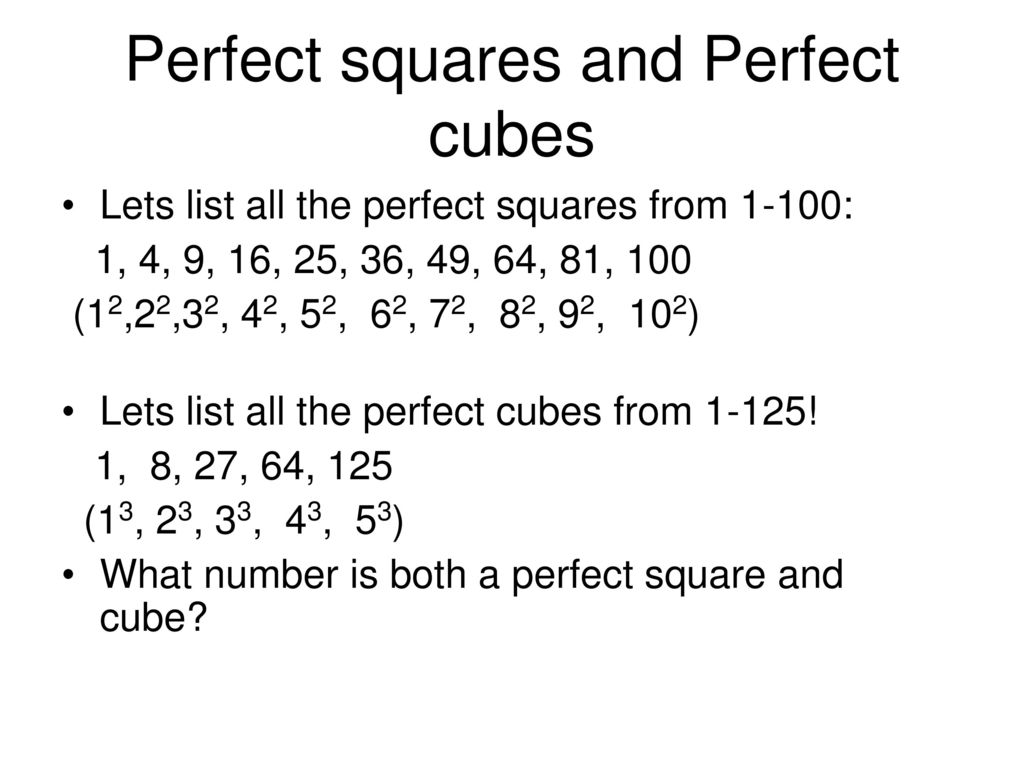 Square And Square Roots Cubes And Cube Roots Ppt Download square-and-square-roots-cubes-and-cube-roots-ppt-download