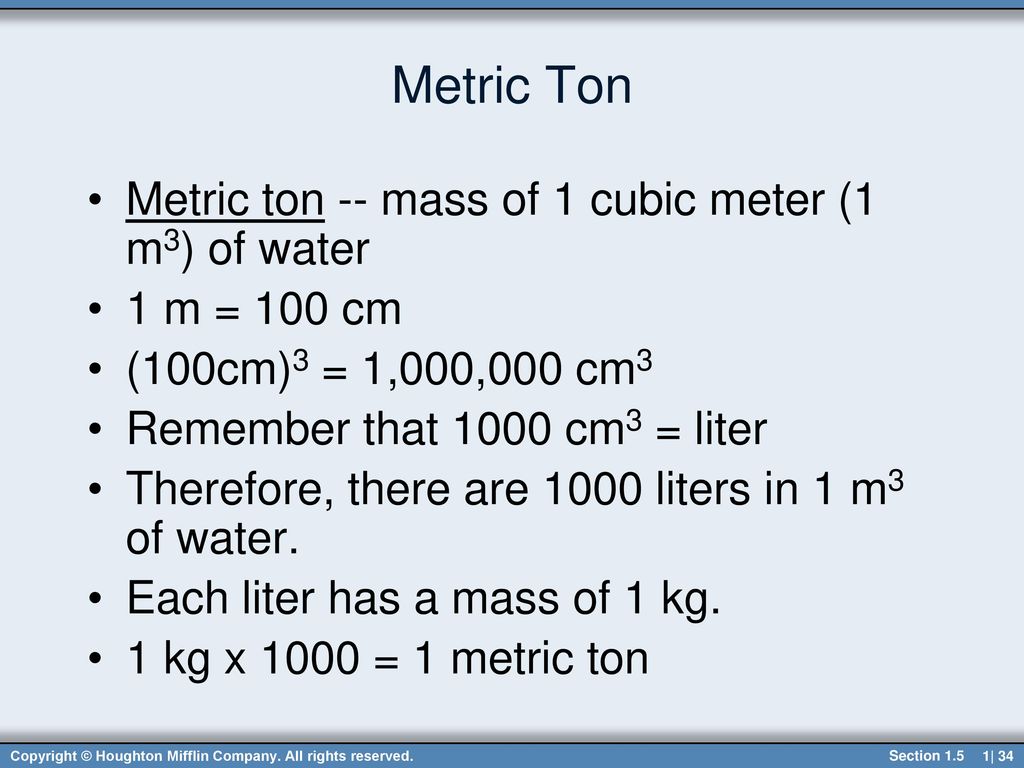 Chapter 1 Measurement Sections ppt download