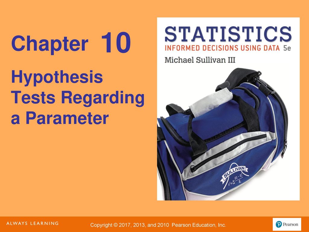 Hypothesis Tests Regarding A Parameter - Ppt Download