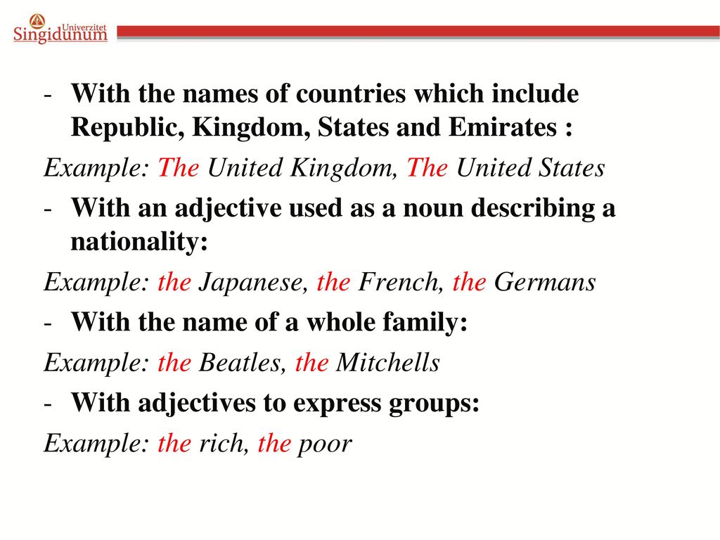 The Definite Article The Ppt Download