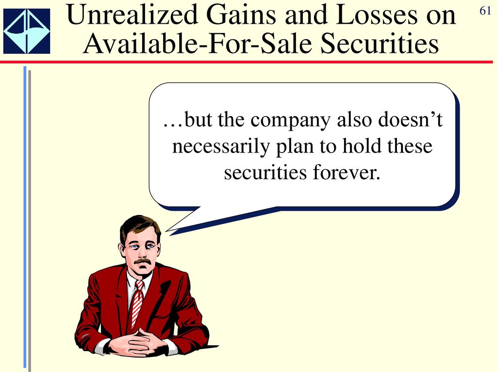 Unrealized Gains and Losses on Available-For-Sale Securities