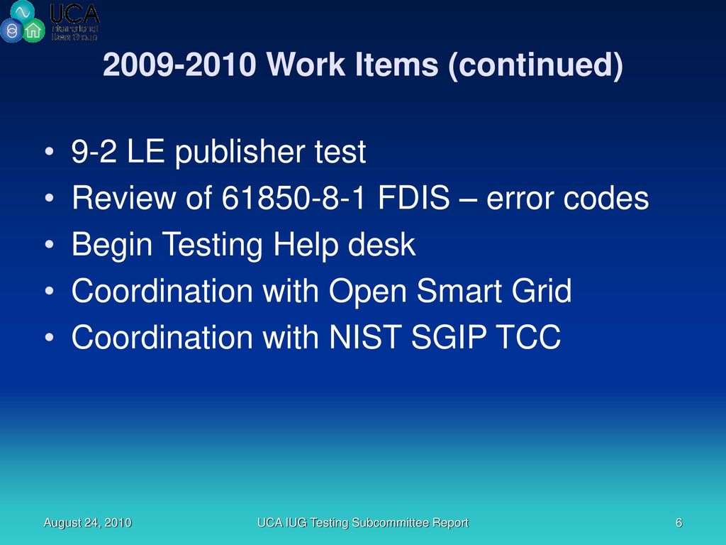 Testing Technical Committee Paris France August 24 Ppt Download