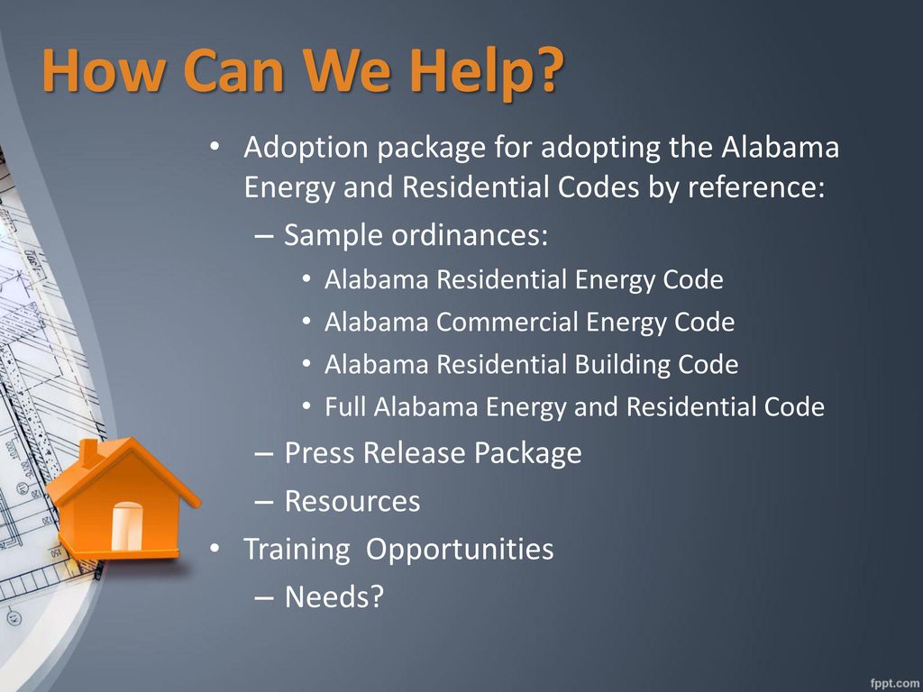 Alabama Energy & Residential Codes Board ppt download