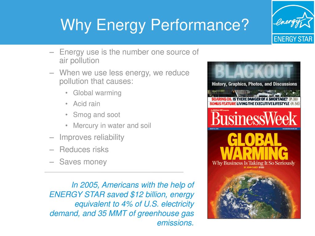 Why Energy Performance