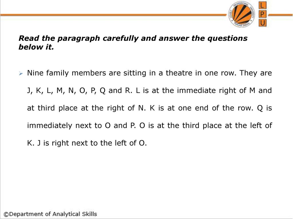 Puzzle Test Ppt Download