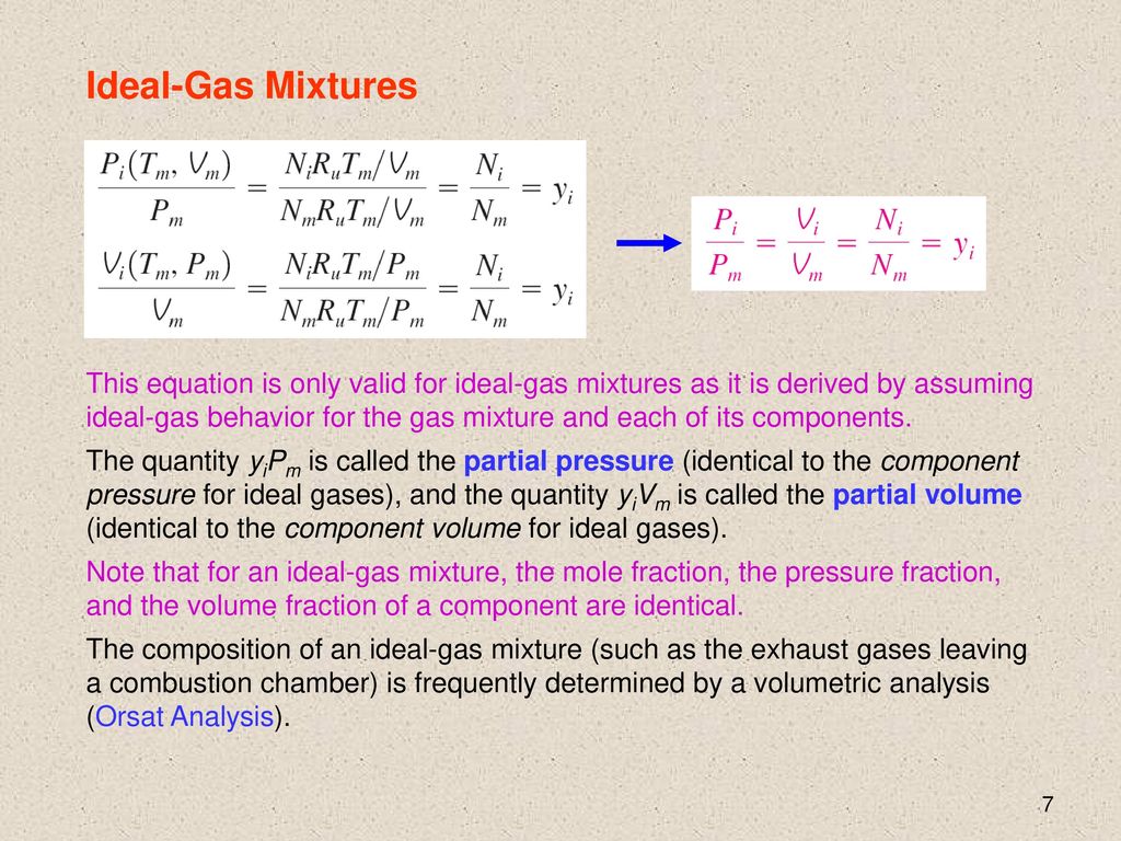 Ideal-Gas Mixtures