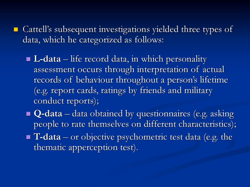 Chapter 14 Personality Ppt Download