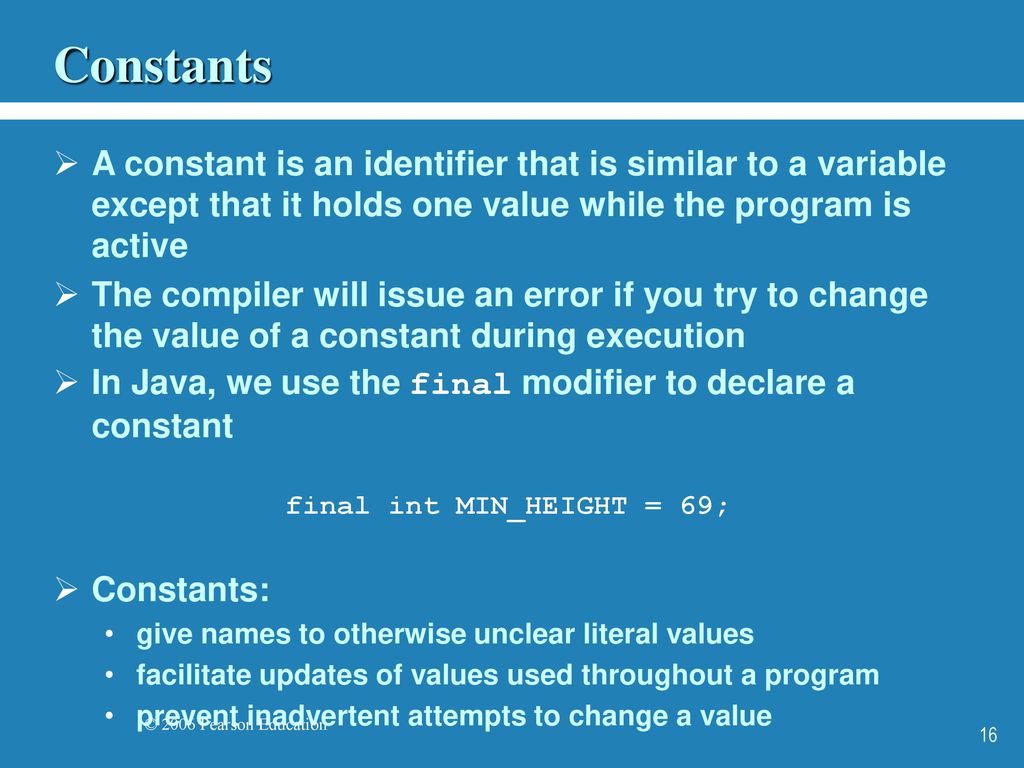 Chapter 2: Objects and Primitive Data - ppt download