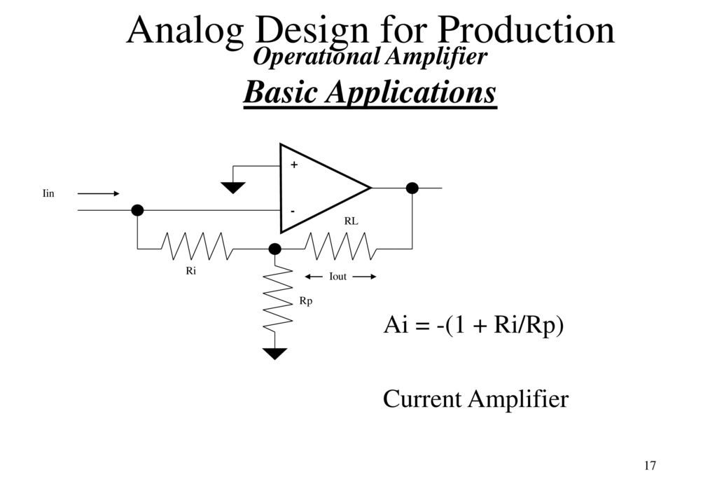 Circuit Types and Analysis Circuit Diagram