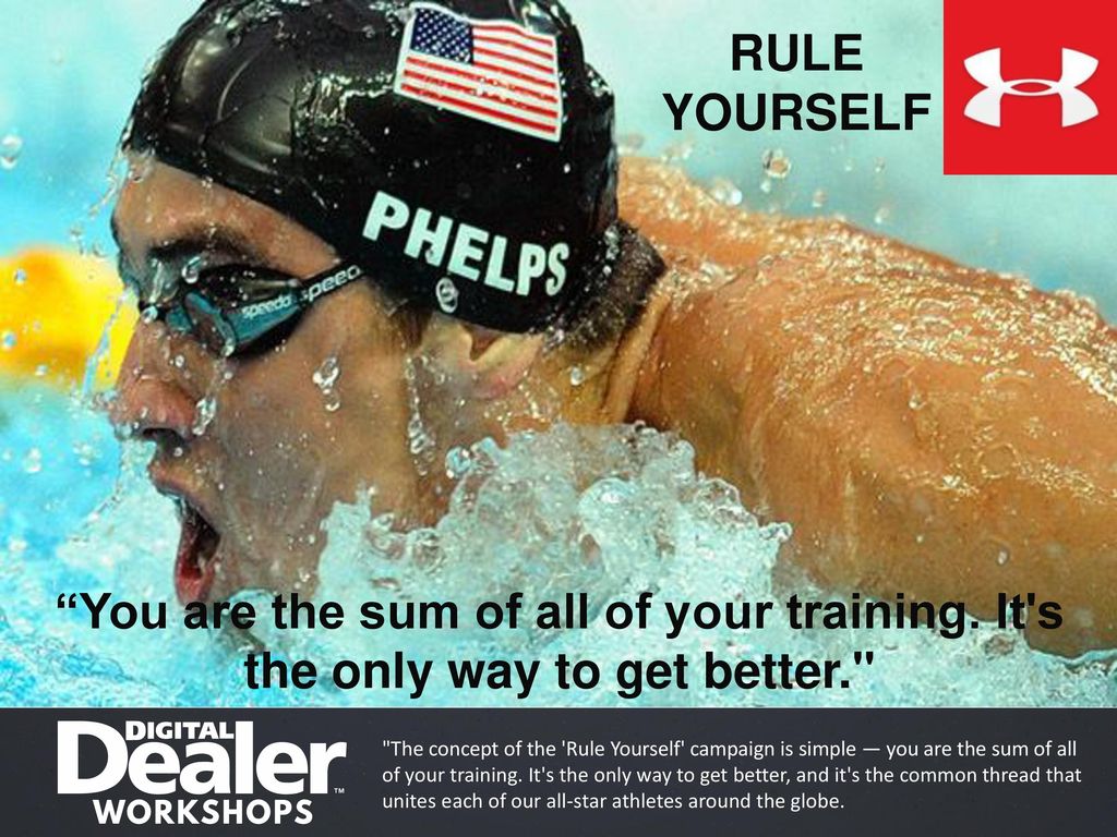 RULE YOURSELF You are the sum of all of your training. It s the only way to get better.