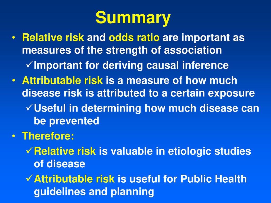 Relative And Attributable Risks Ppt Download Relative And Attributable Risks Ppt Download