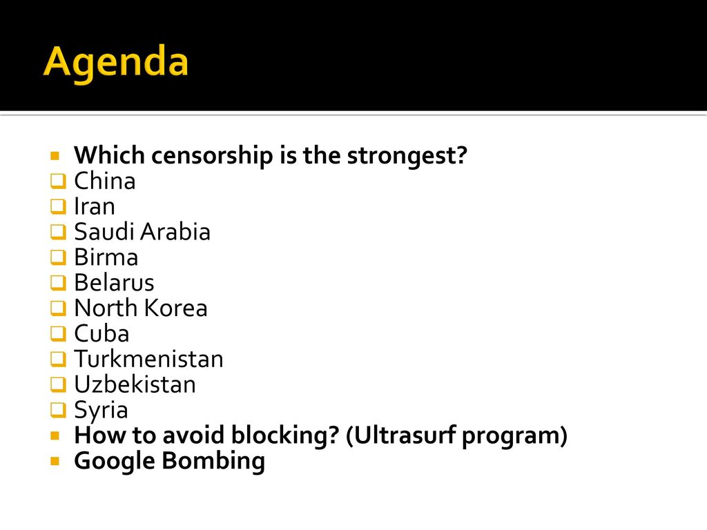 Lecture 4 Internet Censorship Part 2 Ppt Download