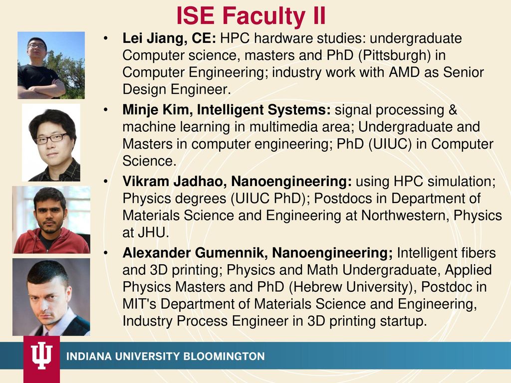 Geoffrey fox chair ise indiana university school of informatics and
