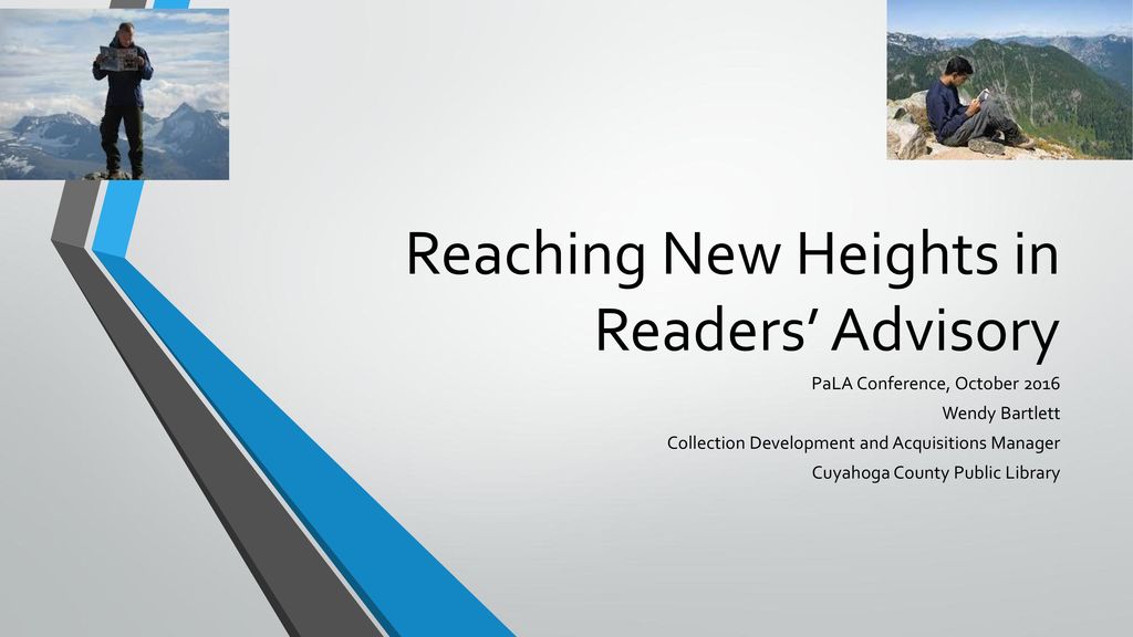 Reaching New Heights in Readers’ Advisory