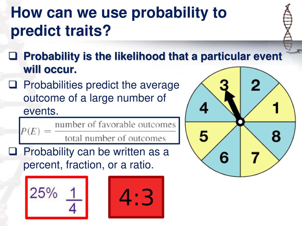 Using Probability to Explore Nature Chance in Biology