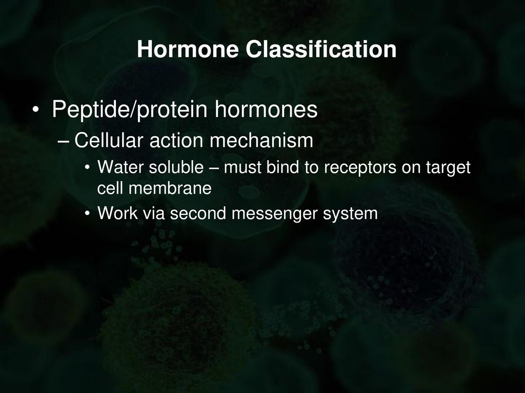 Hormone Classification