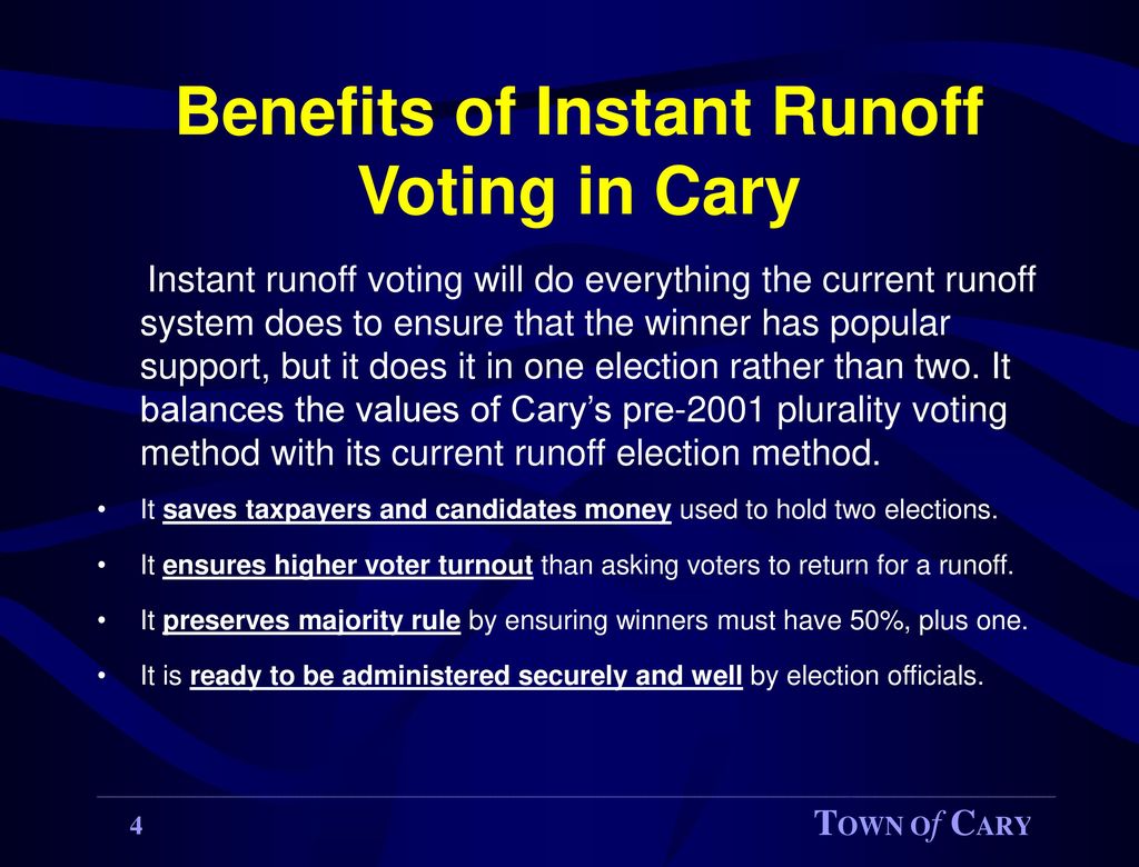 Instant Runoff Voting A Pilot Program In The October 9 2007 City Of instant-runoff-voting-a-pilot-program-in-the-october-9-2007-city-of