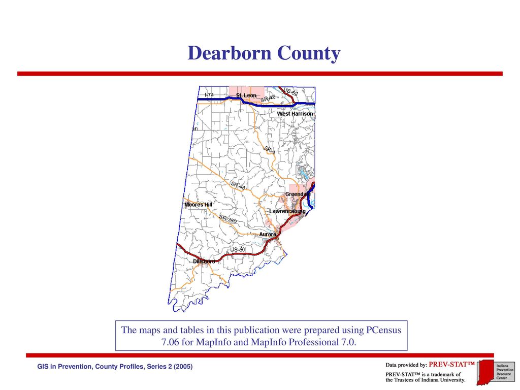 Dearborn County Indiana Gis Map Dearborn County, Indiana - Ppt Download