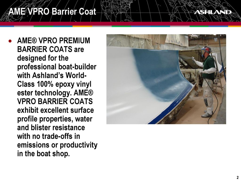 vinyl ester barrier coat