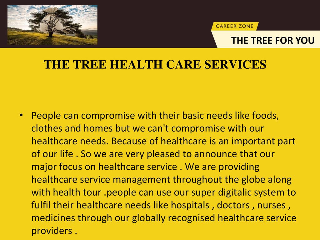 THE TREE HEALTH CARE SERVICES