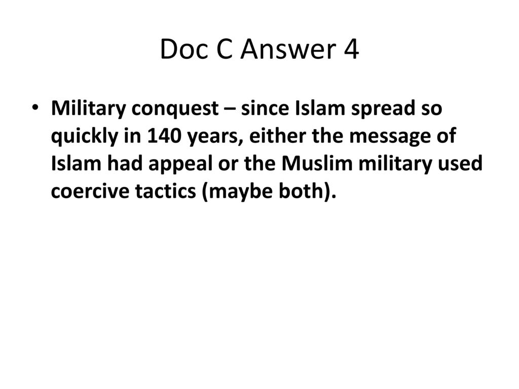 why did islam spread so quickly