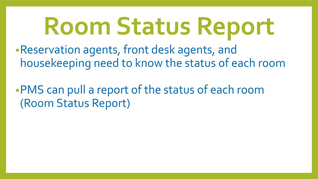 Front Office Operations Ppt Download