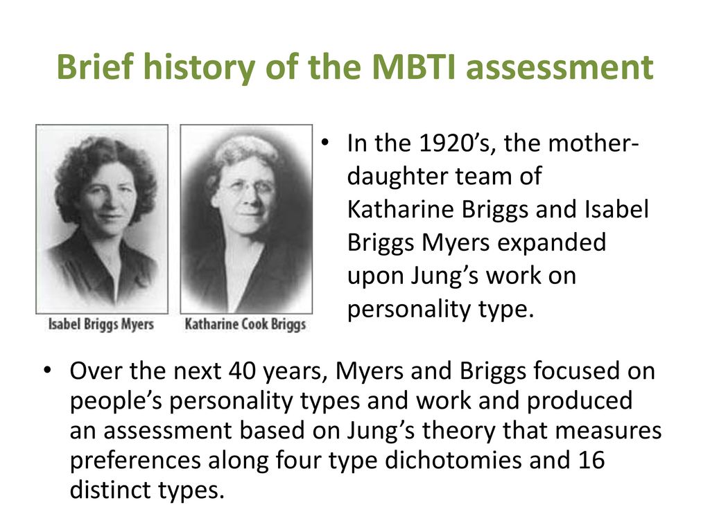 MBTI in History