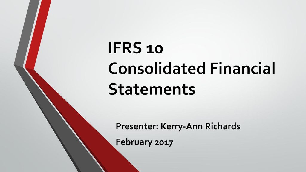 ifrs 10 consolidated financial statements ppt download operating cash flow formula example what is the for net profit