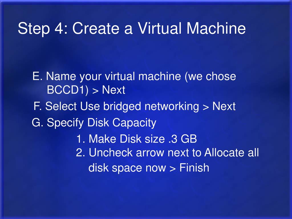 Creating Clusters In A Virtual Environment - Ppt Download