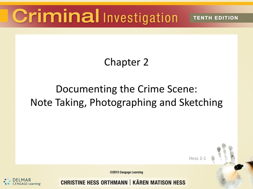 Chapter 2 Documenting The Crime Scene Note Taking Pho - vrogue.co