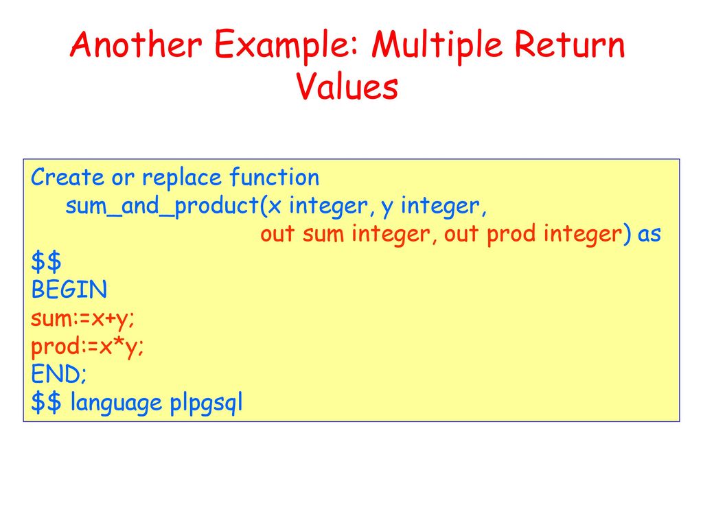 Programming in postgresql with pl pgsql ppt download