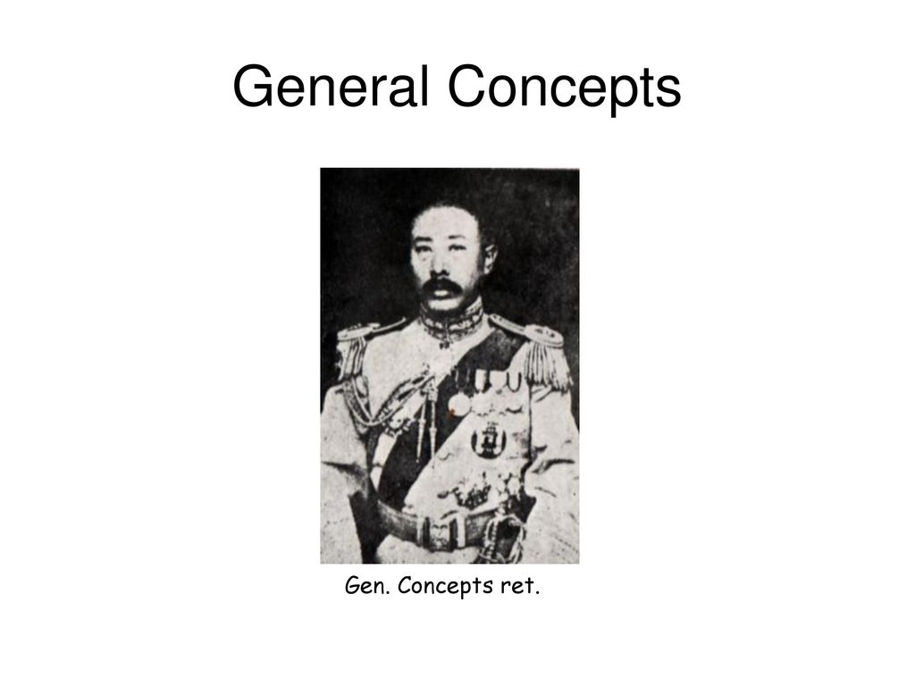 General Concepts Gen. Concepts ret.