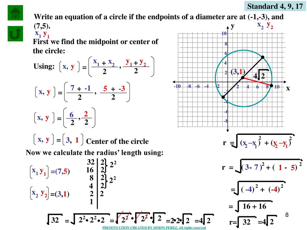 Definition Of A Circle And Example Ppt Download