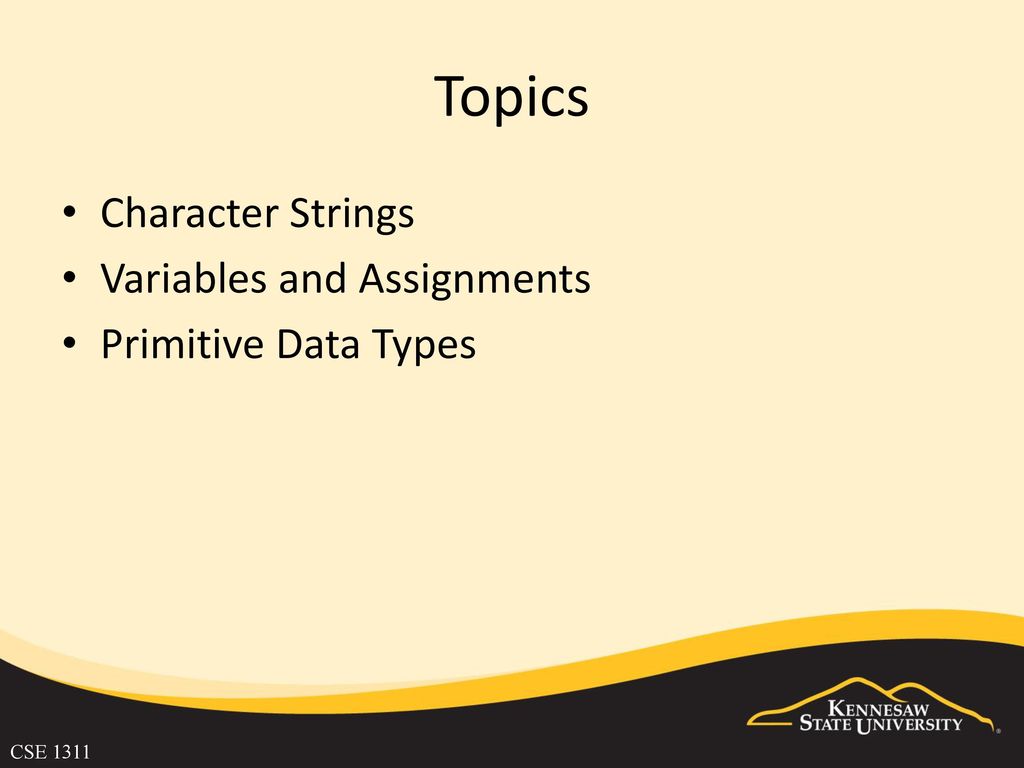 Lecture 2A Data Types Richard Gesick - ppt download