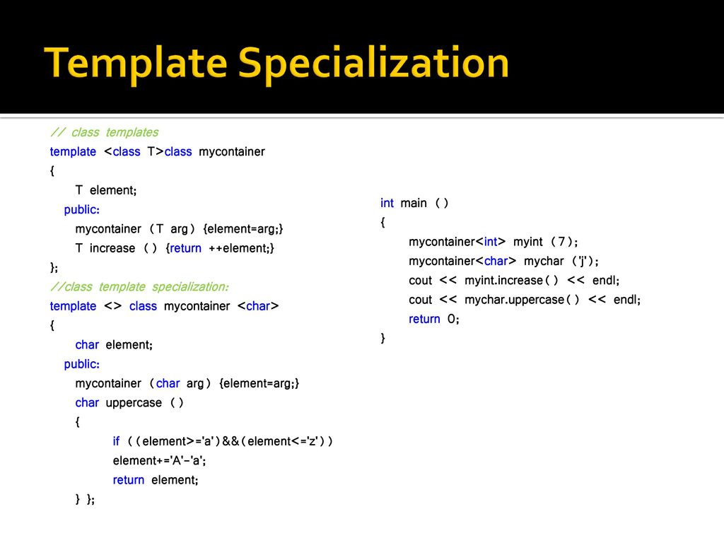 Hightlights C++ Template C++ Number Systems. ppt download Hightlights C++ Template C++ Number Systems. ppt download