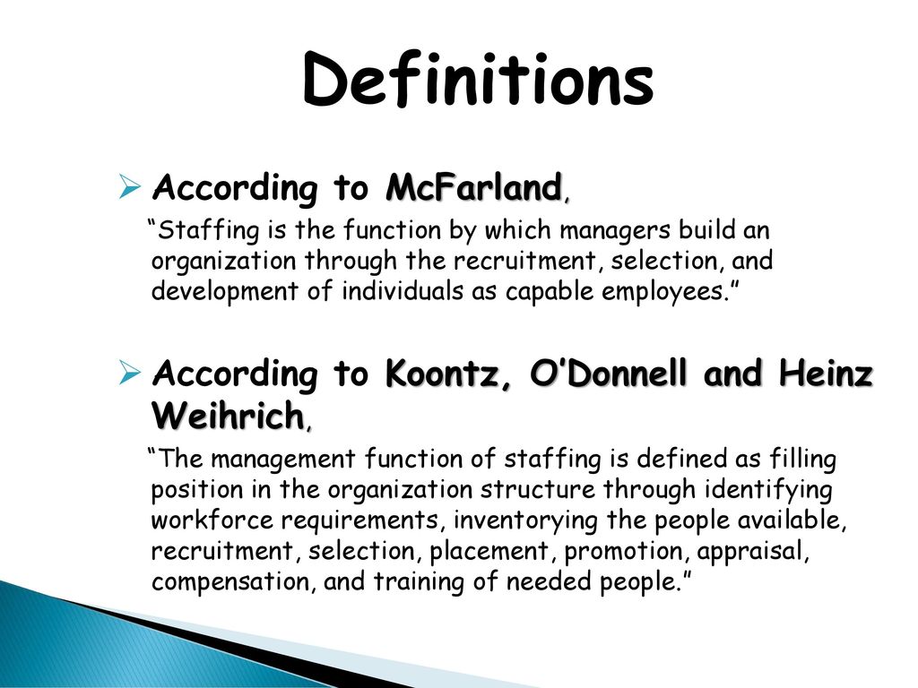 Staffing Ppt Download