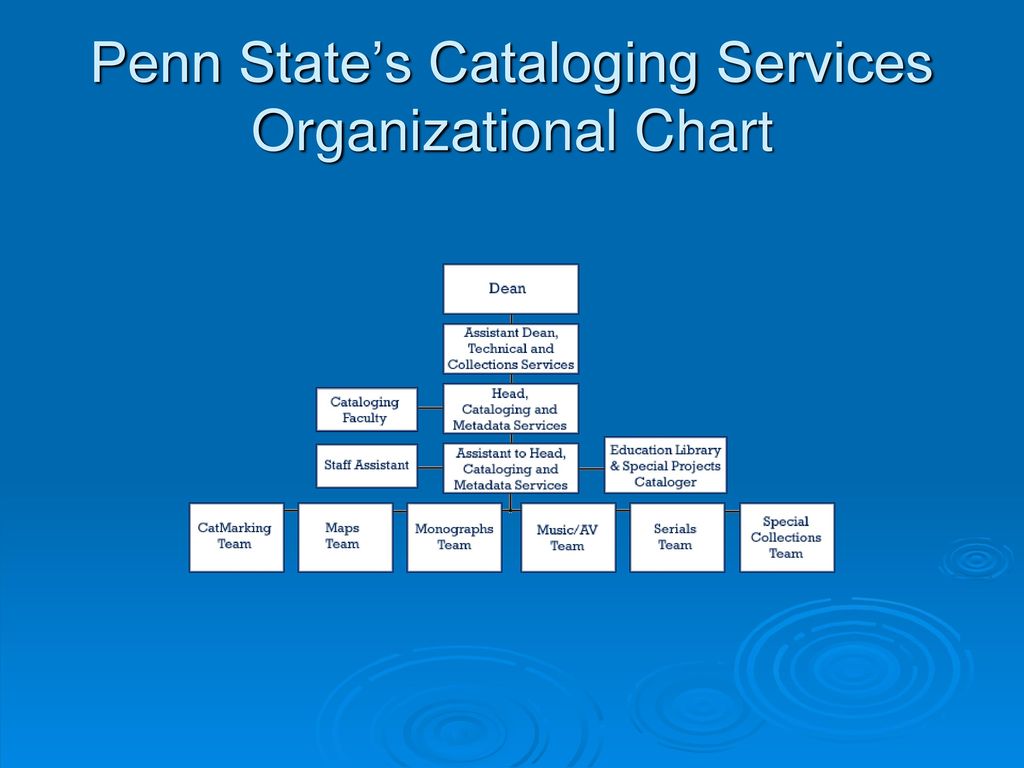 Penn State Organizational Chart