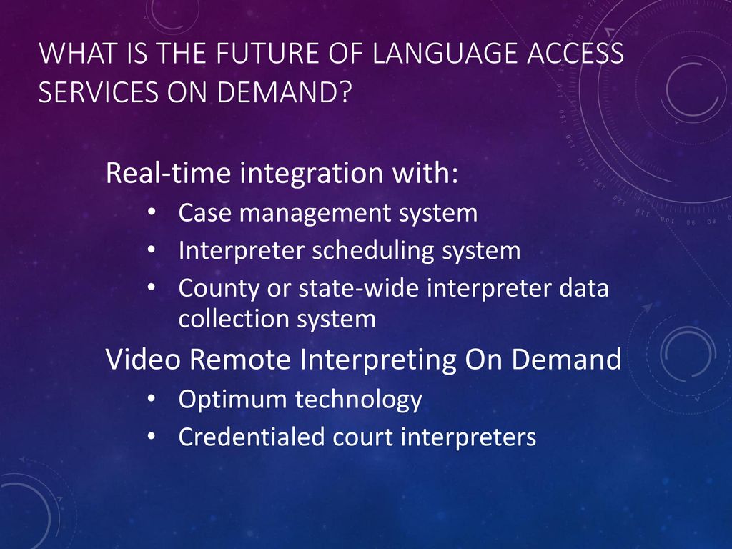 Forging Ahead Language Access Services On Demand