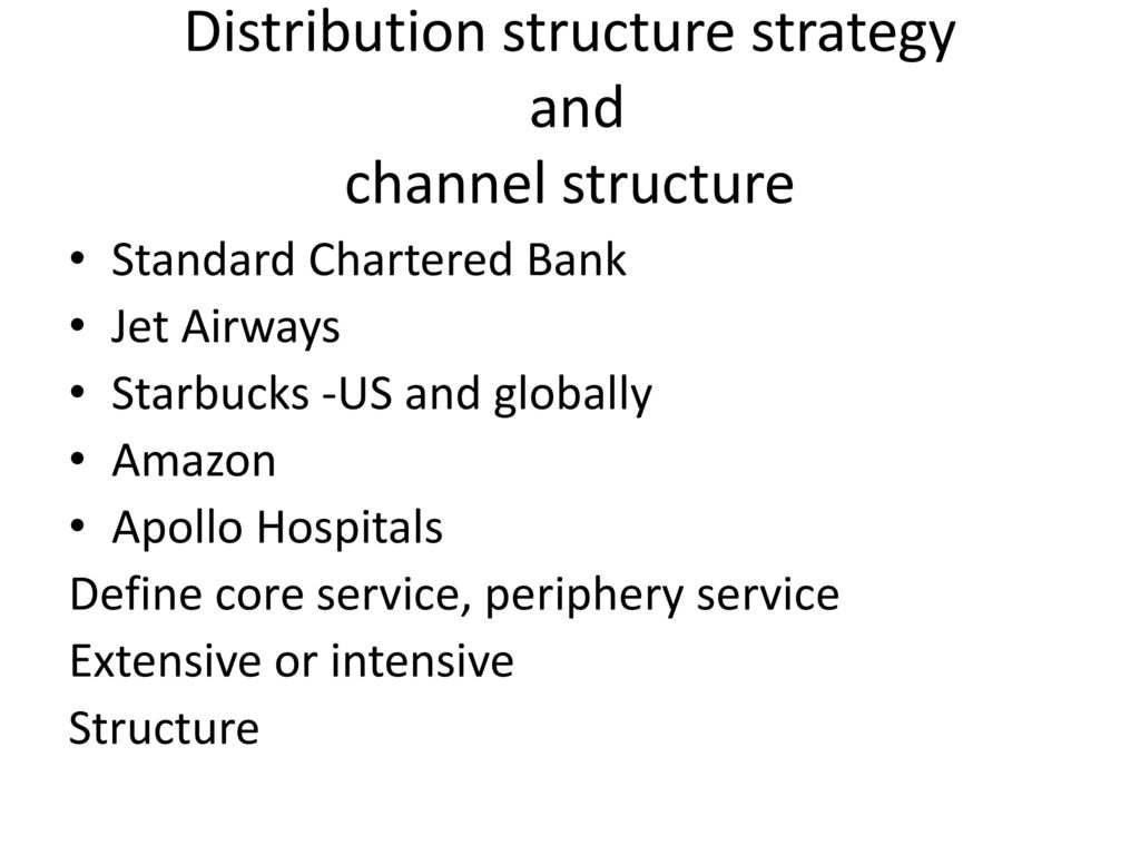 Distribution Strategies - ppt download