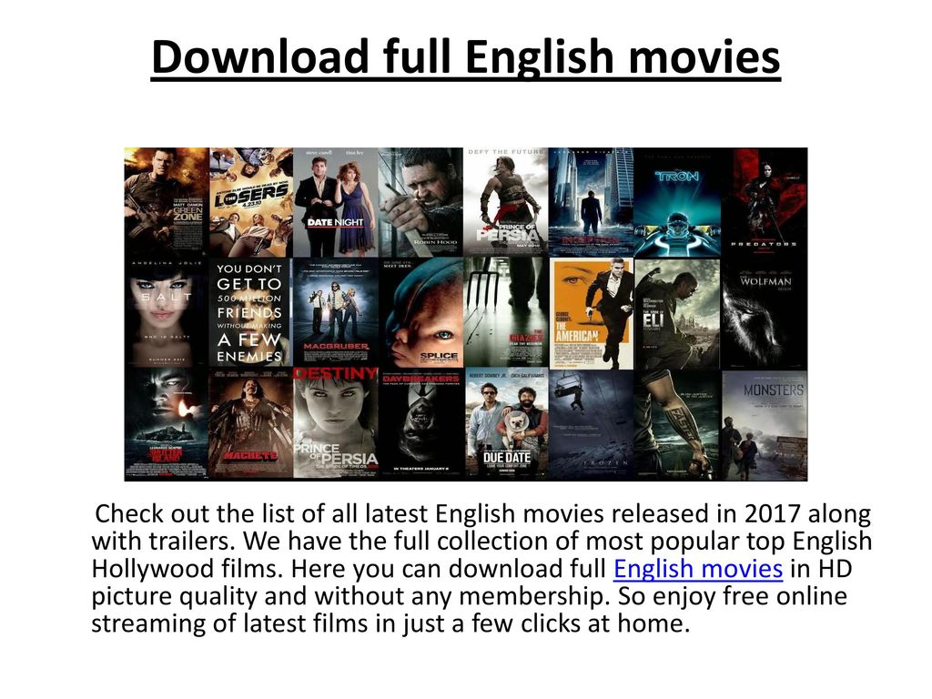 FREE MOVIE DOWNLOAD SITES - ppt download