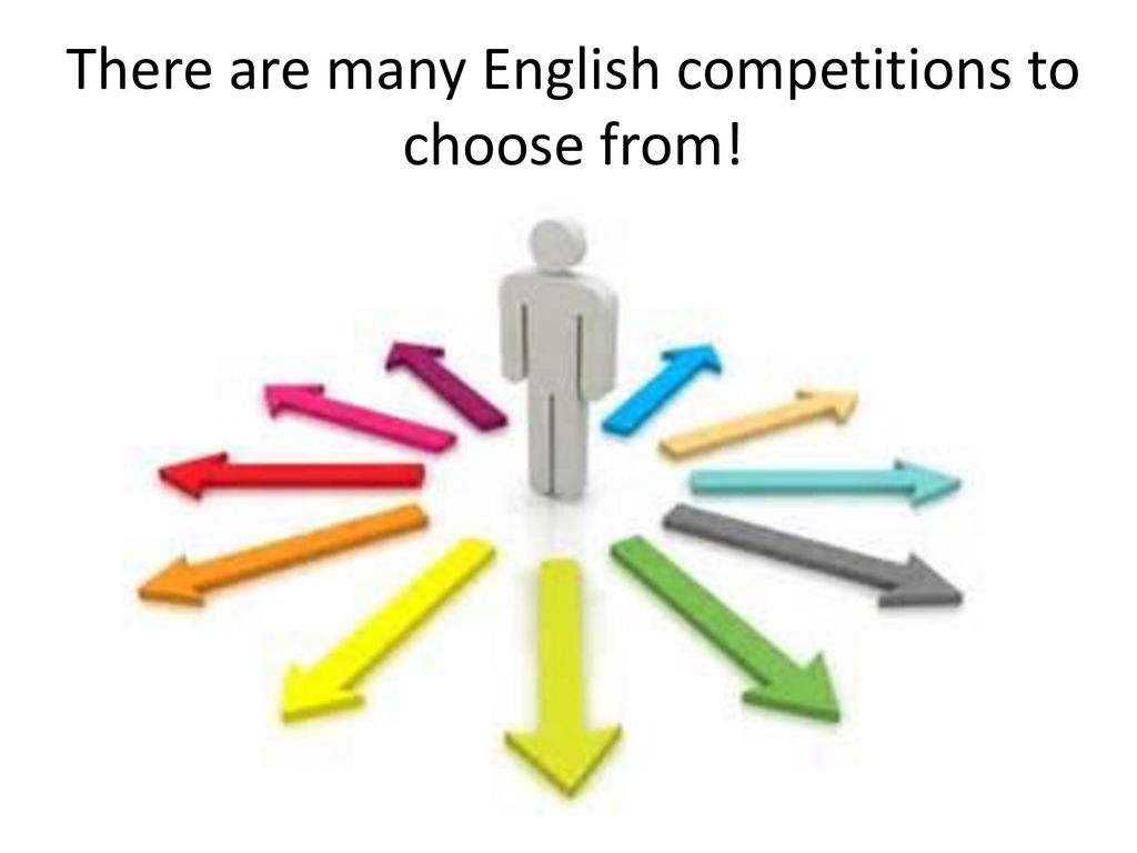 There are many English competitions to choose from!