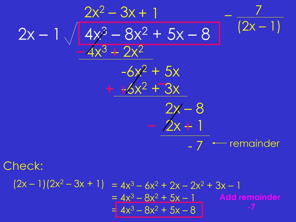4x2 8 x2 3 3. X2-5x+6/x-3 0. 2x-(4-5x)=-(6-3x). 3(X-3)=X+2(X+5). 2x/x+3+x-6/x-3 2.