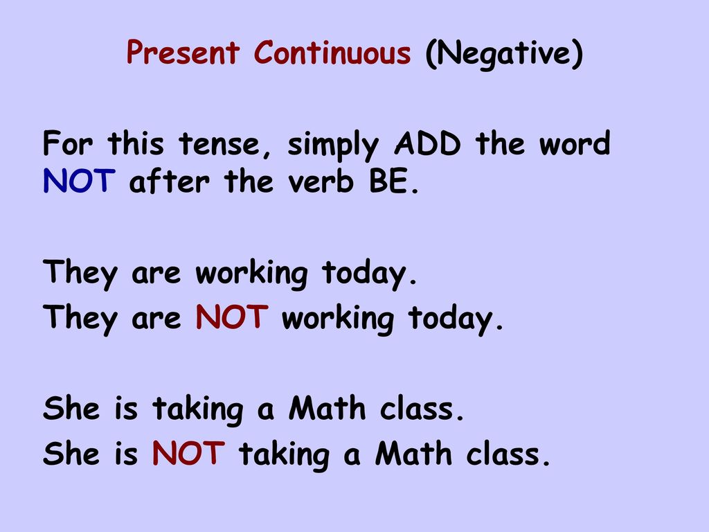 Simple Present vs. Present Continuous - ppt download