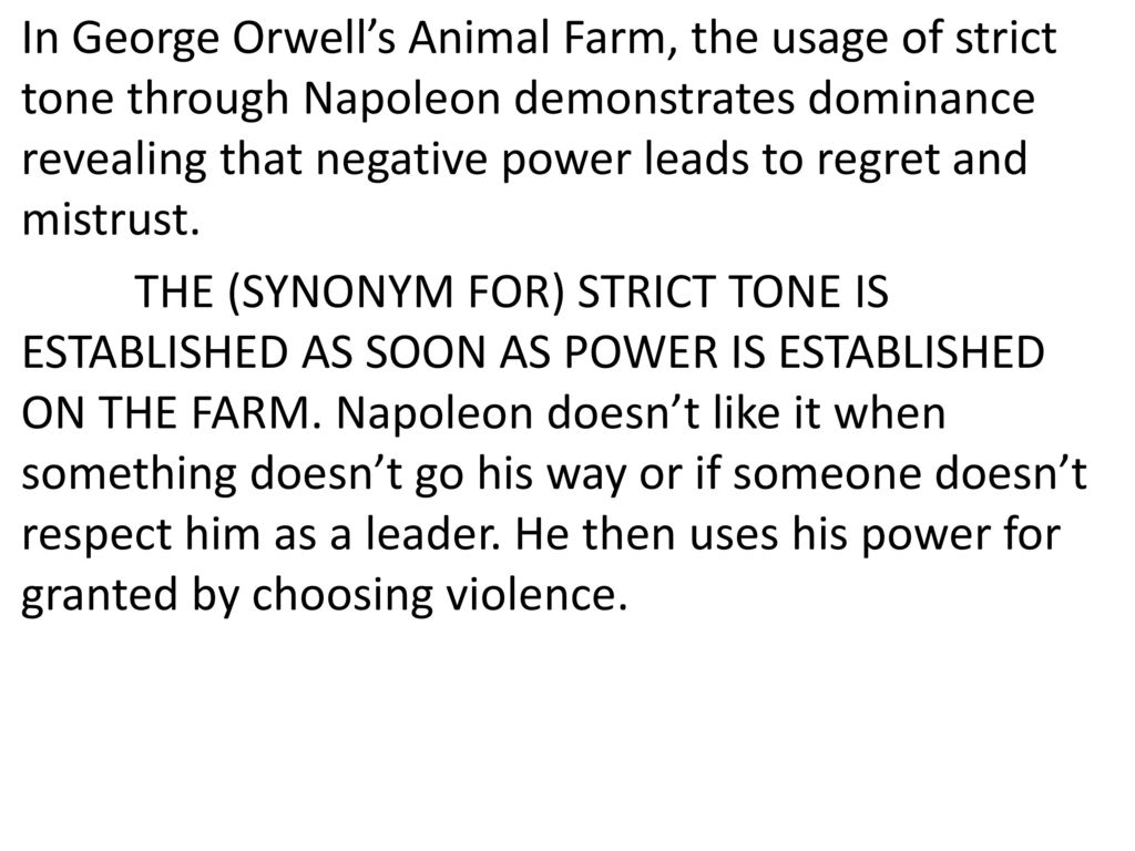 Animal Farm essay tips For comrades!. - ppt download