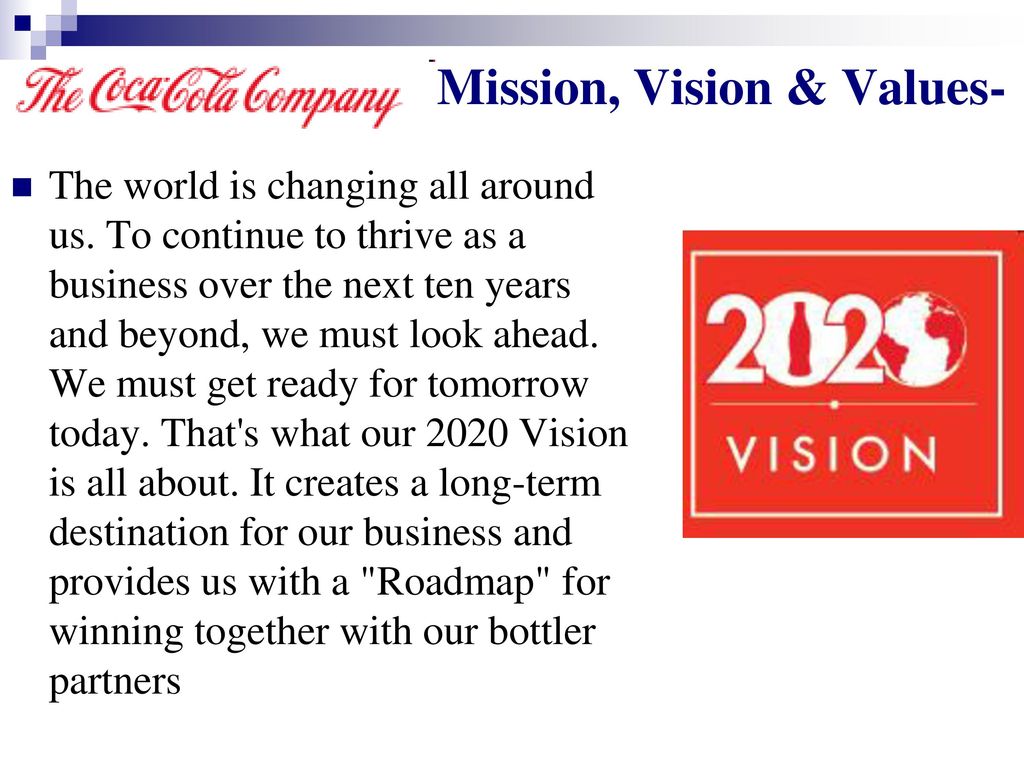 Mission, Vision & Values-