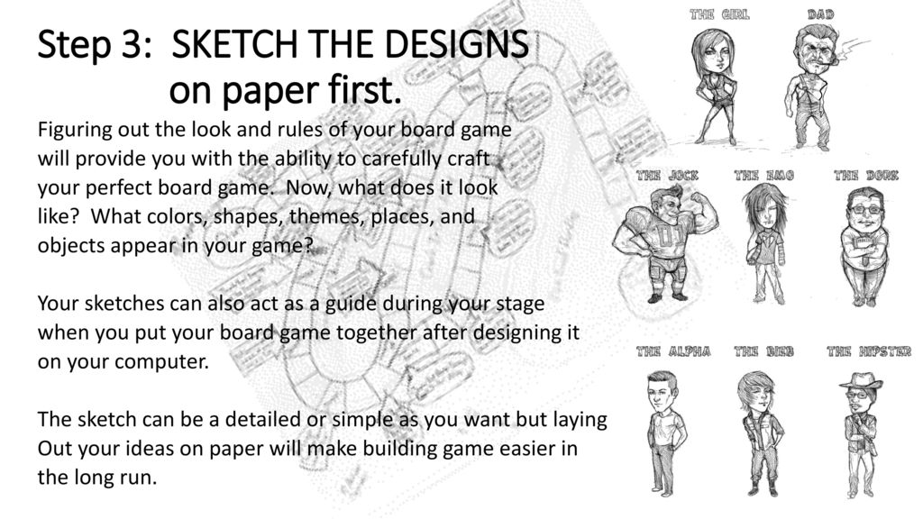 Create and design your boardgame idea by Kingpirux