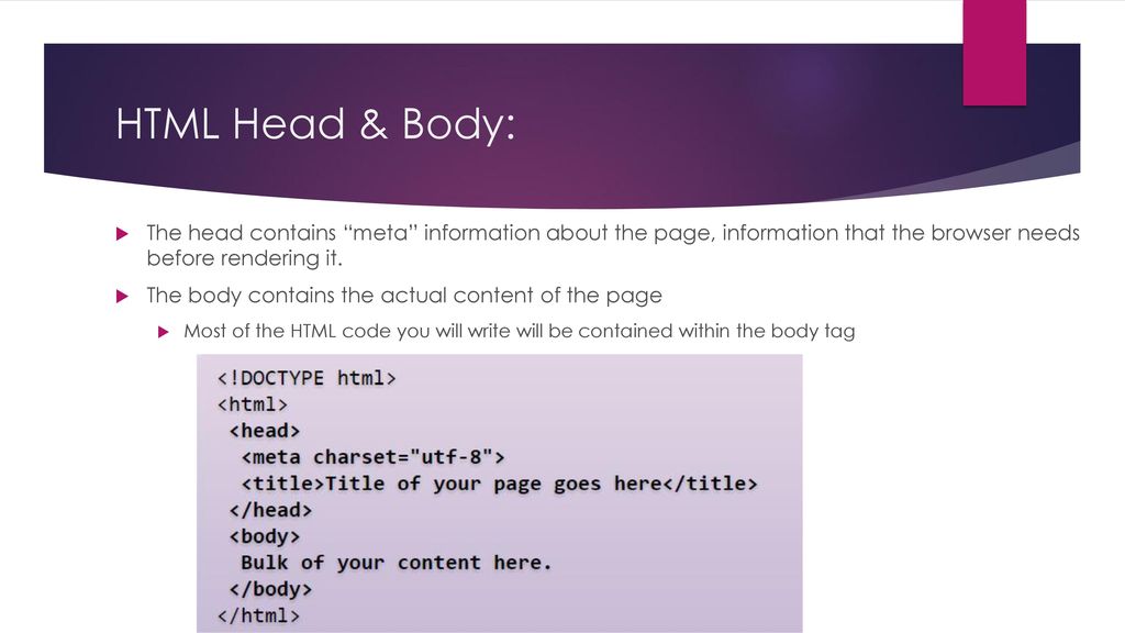 Introduction to HTML:. - ppt download