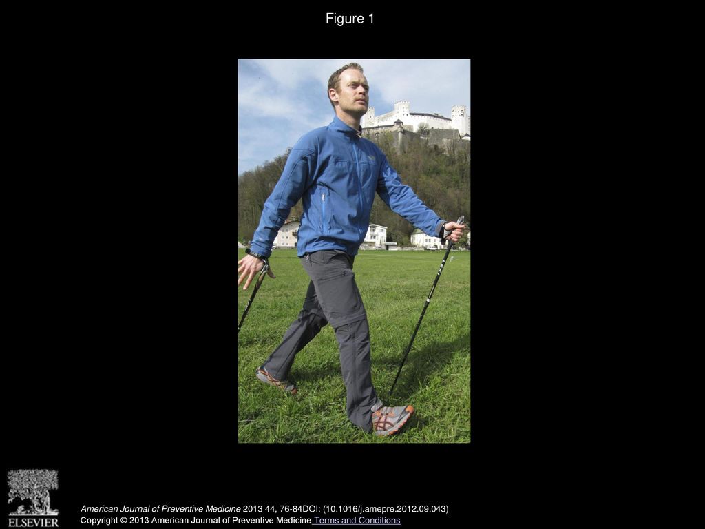 Figure 1 Nordic walking, an outdoor sport