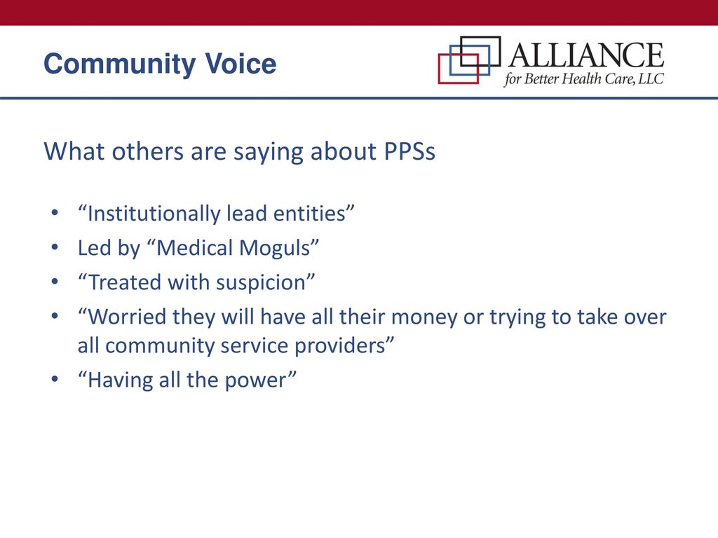 What others are saying about PPSs