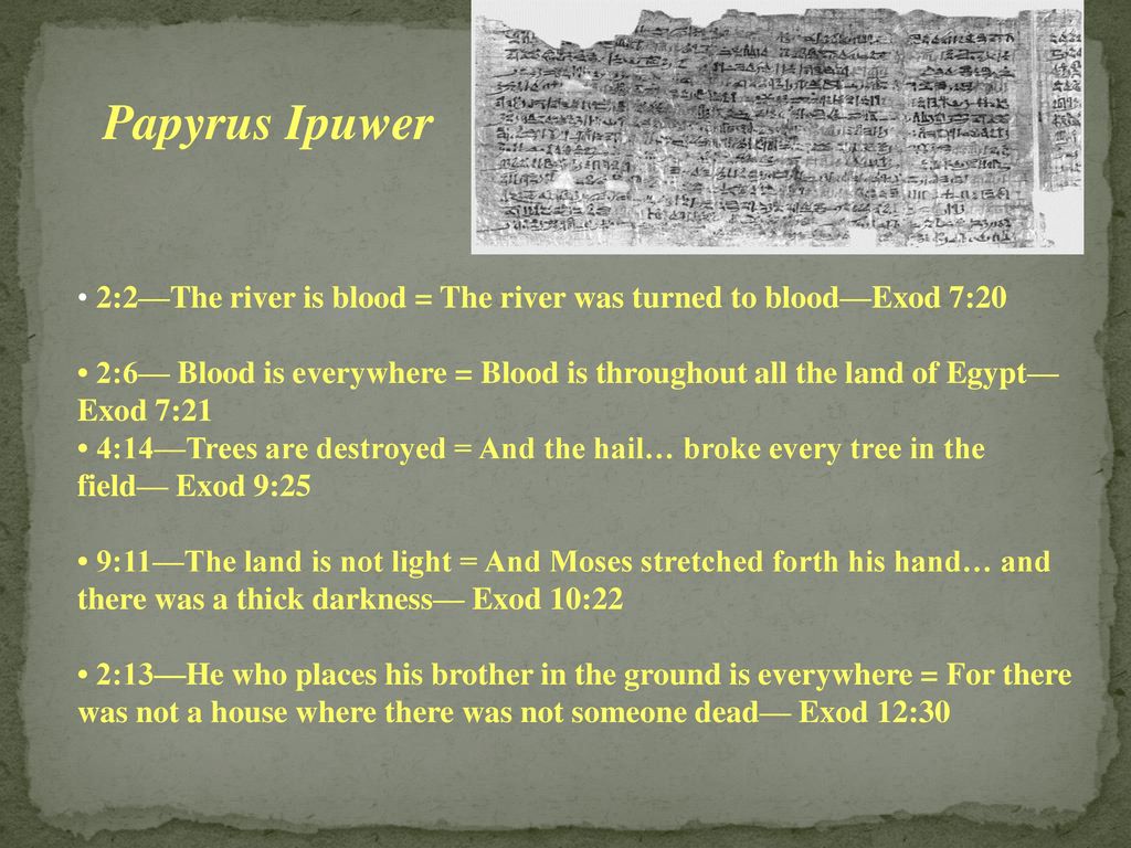 Papyrus Ipuwer